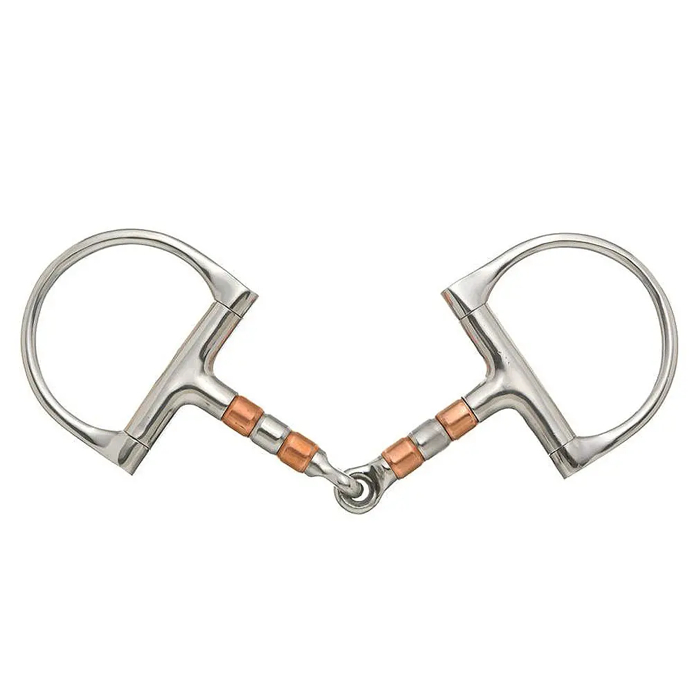 5 In Mouth Tough 1 Kelly Silver Star Racing Dee Bit W/ Copper Rollers 1