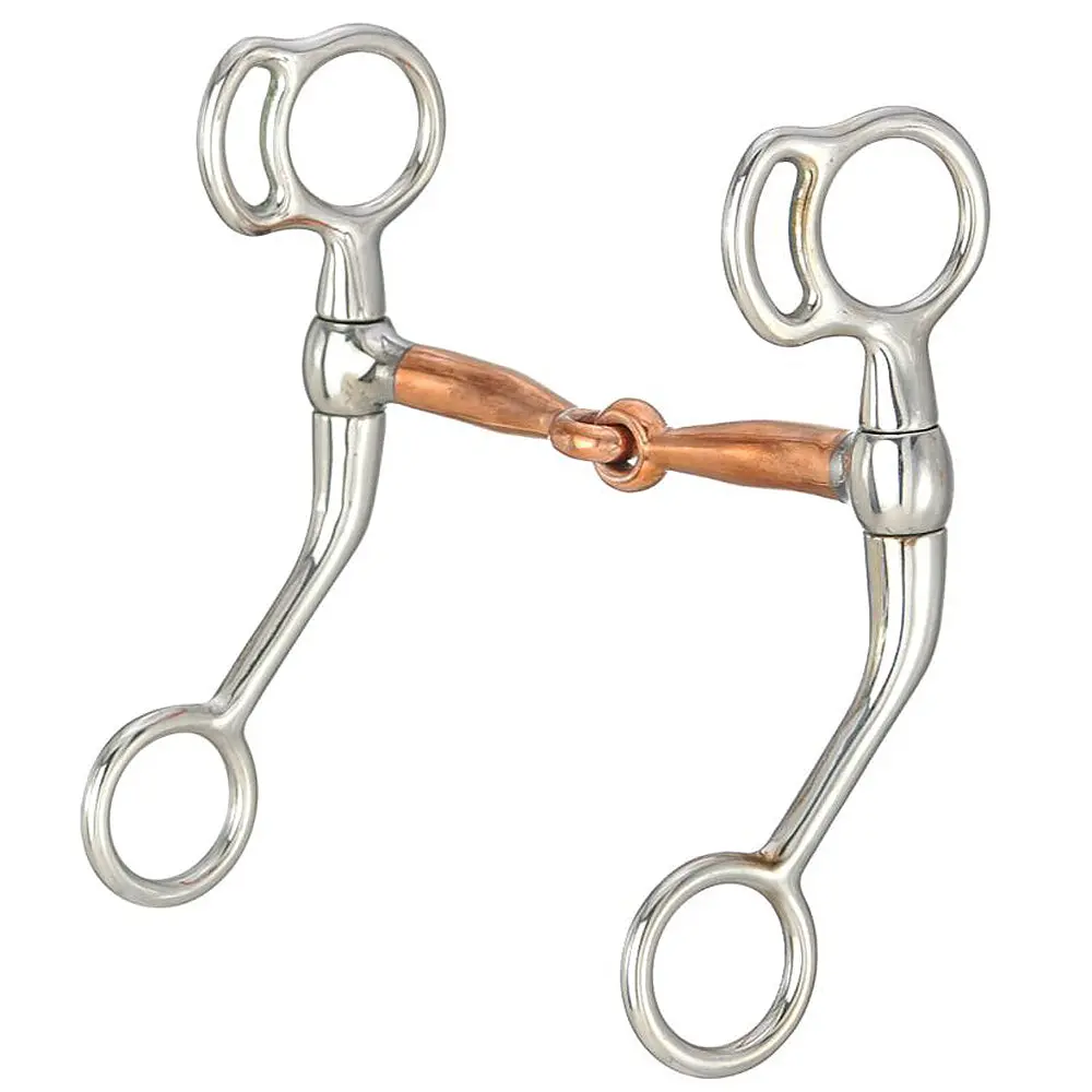 Tough-1 Miniature Copper Horse Mouth Tom Thumb Bit 1