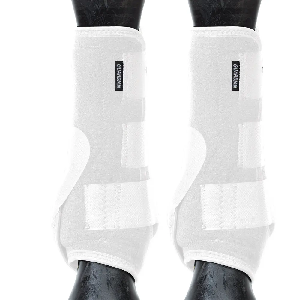 Large Weaver Horse Front Boots Synergy Guardian Athletics White 1