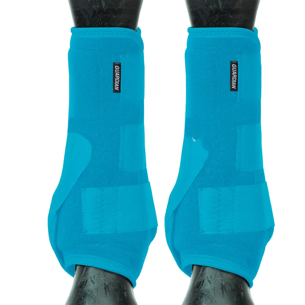 Large Weaver Horse Front Boots Synergy Guardian Athletics Turquoise 1