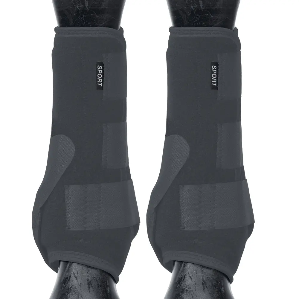 Weaver Horse Front Boots Synergy Sport Athletics Graphite 1