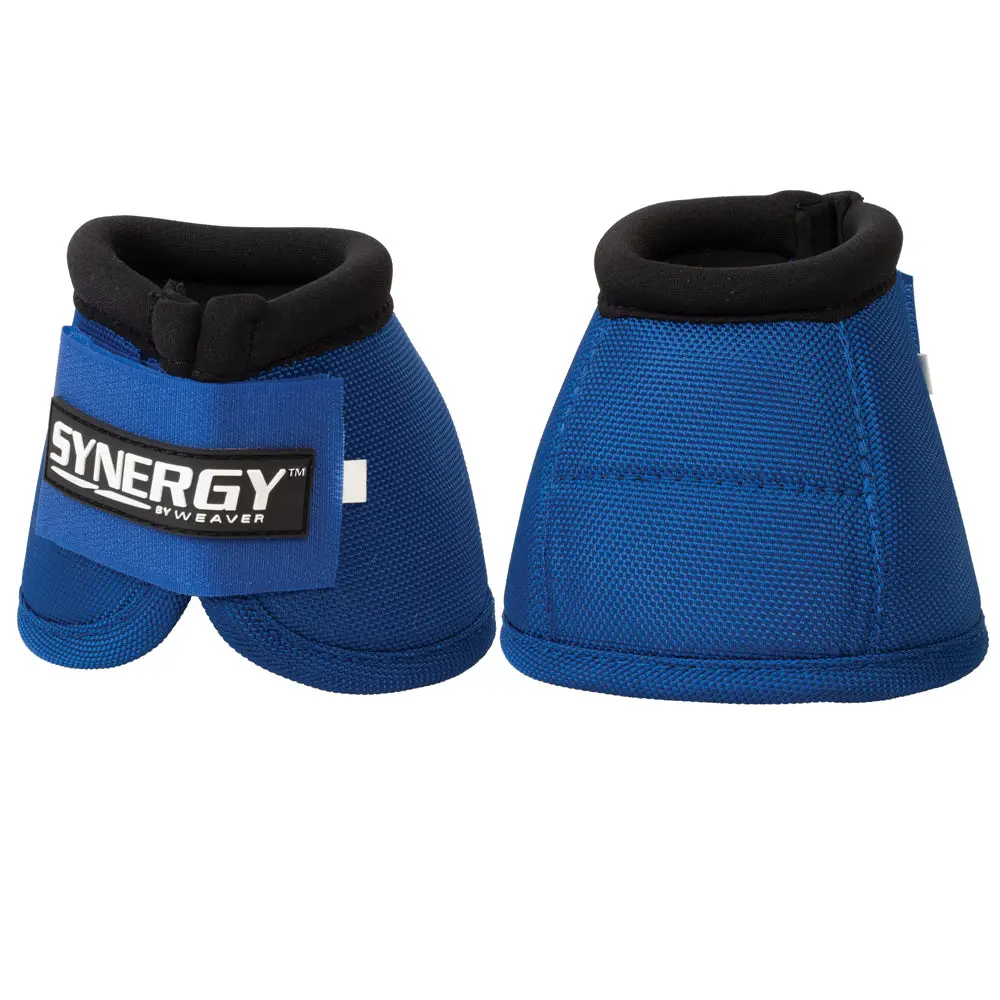Weaver Horse Bell Boots Synergy Sport 2520D Ballistic Blue 1