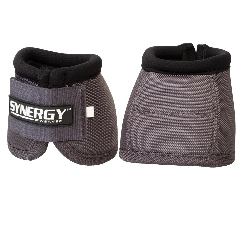 Weaver Horse Bell Boots Synergy Sport 2520D Ballistic Graphite 1