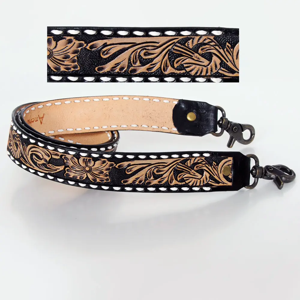 American Darling Hand Tooled Genuine Leather Crossbody Handle Strap For Bags Phone Keychain Wallet Purse Clutch Cellphone 1