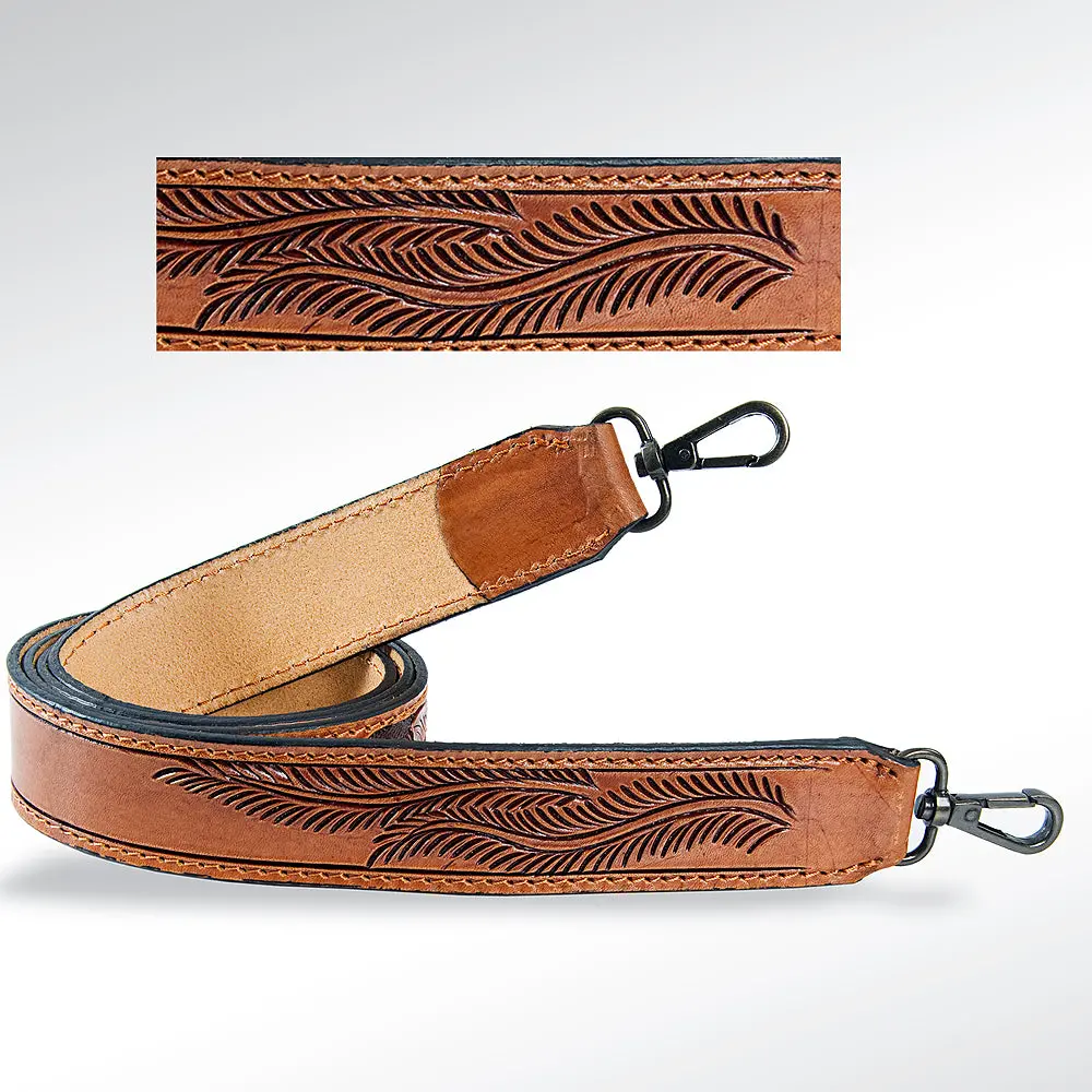 American Darling Hand Tooled Genuine Leather Crossbody Handle Strap For Bags Phone Keychain Wallet Purse Clutch Cellphone 1