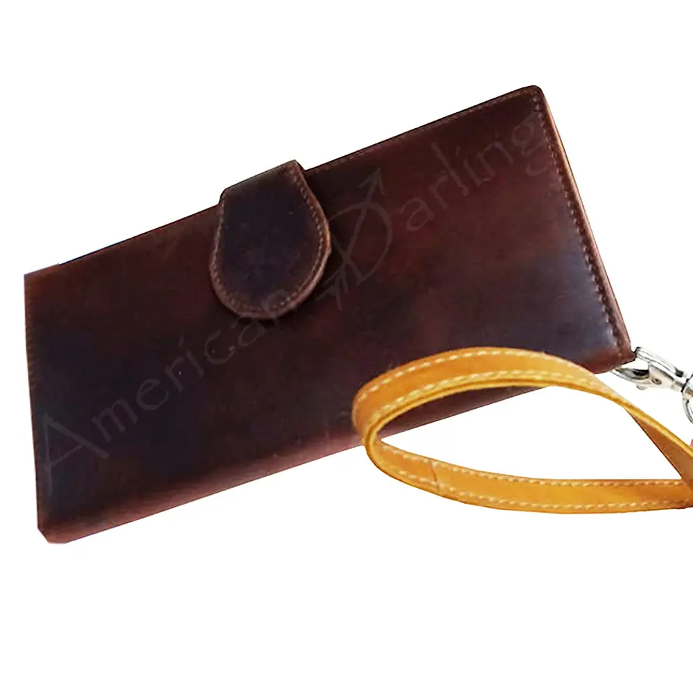 American Darling Wallet Hand Tooled Genuine Leather Western Women Bag | Handbag Purse Wristlet Travel Clutch 1