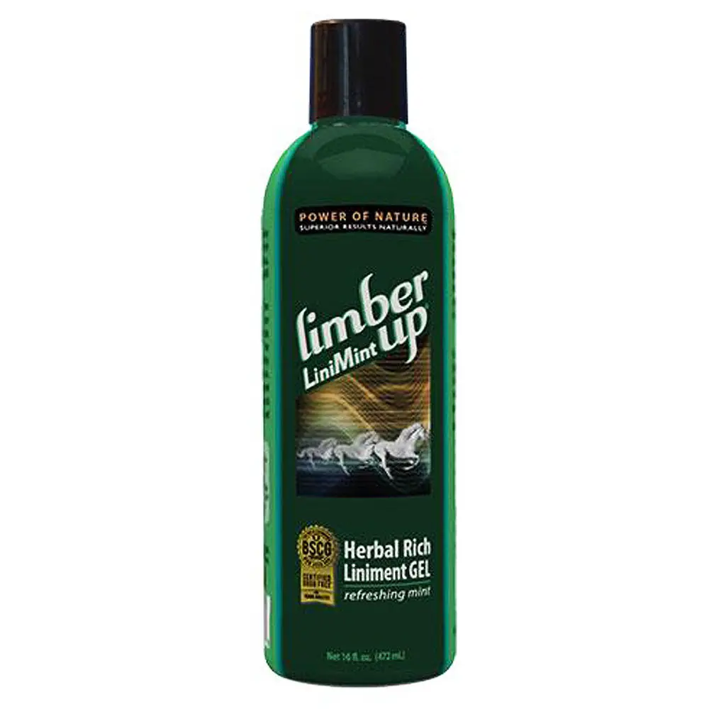 16 Oz Limber Up Cooling Horse Liniment Gel 1