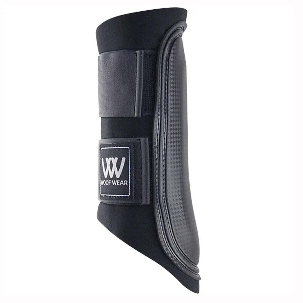 Woof Wear Horse Sport Brushing Boot Full Coverage Strike Pad Black 1
