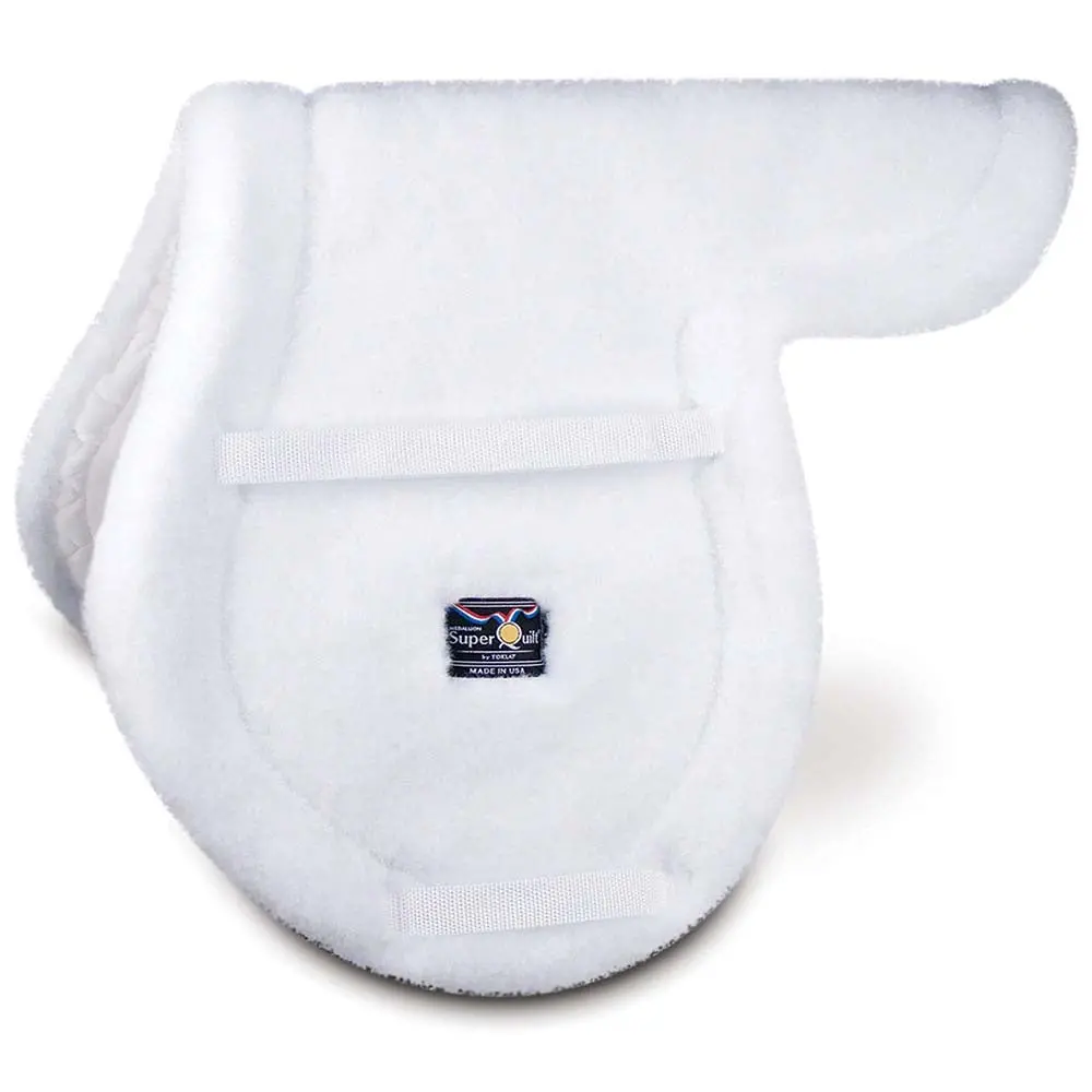 Super Quilt Close Horse Contact Pad White 1