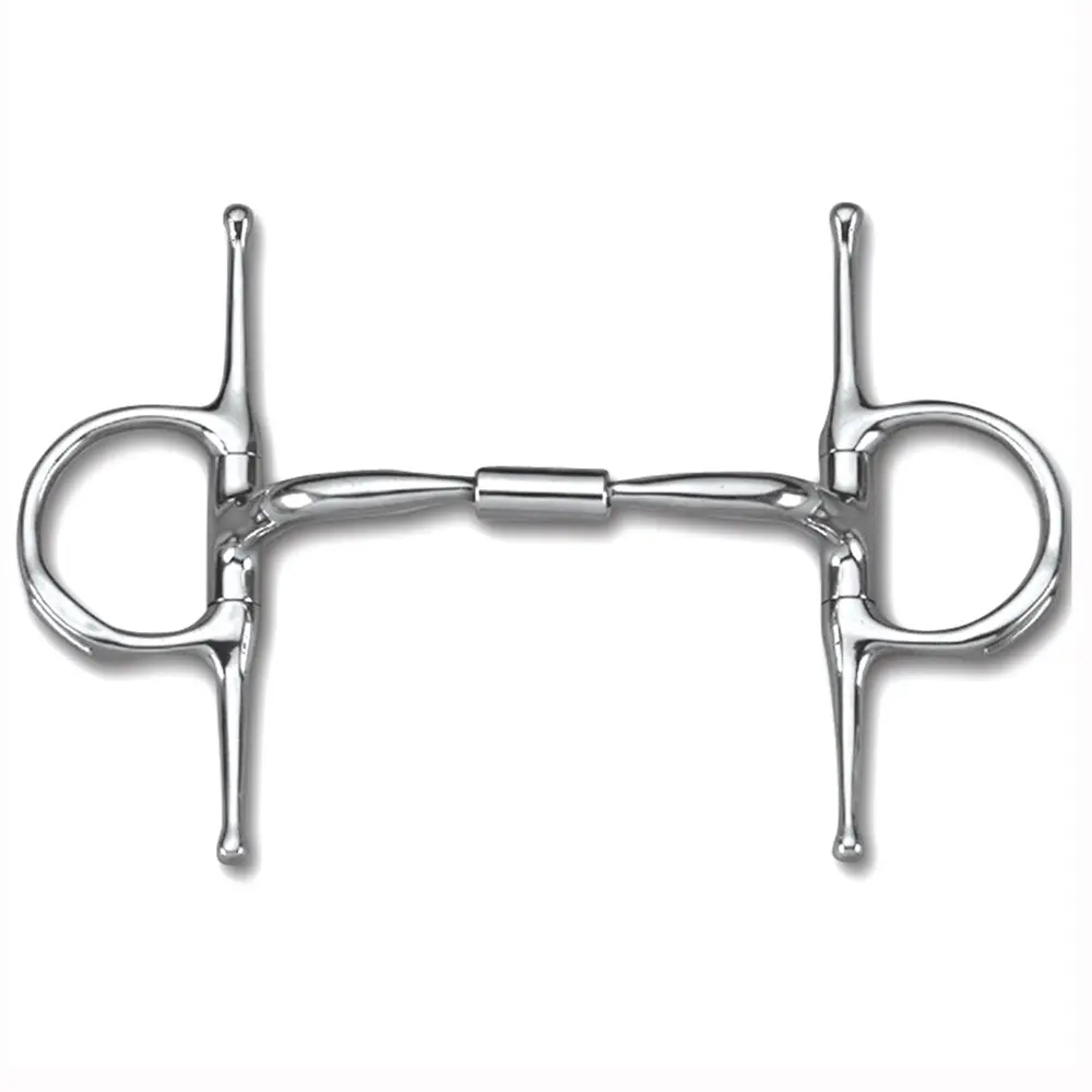 5 In Myler Full Cheek With Hooks Comfort Snaffle Wide Barrel 1