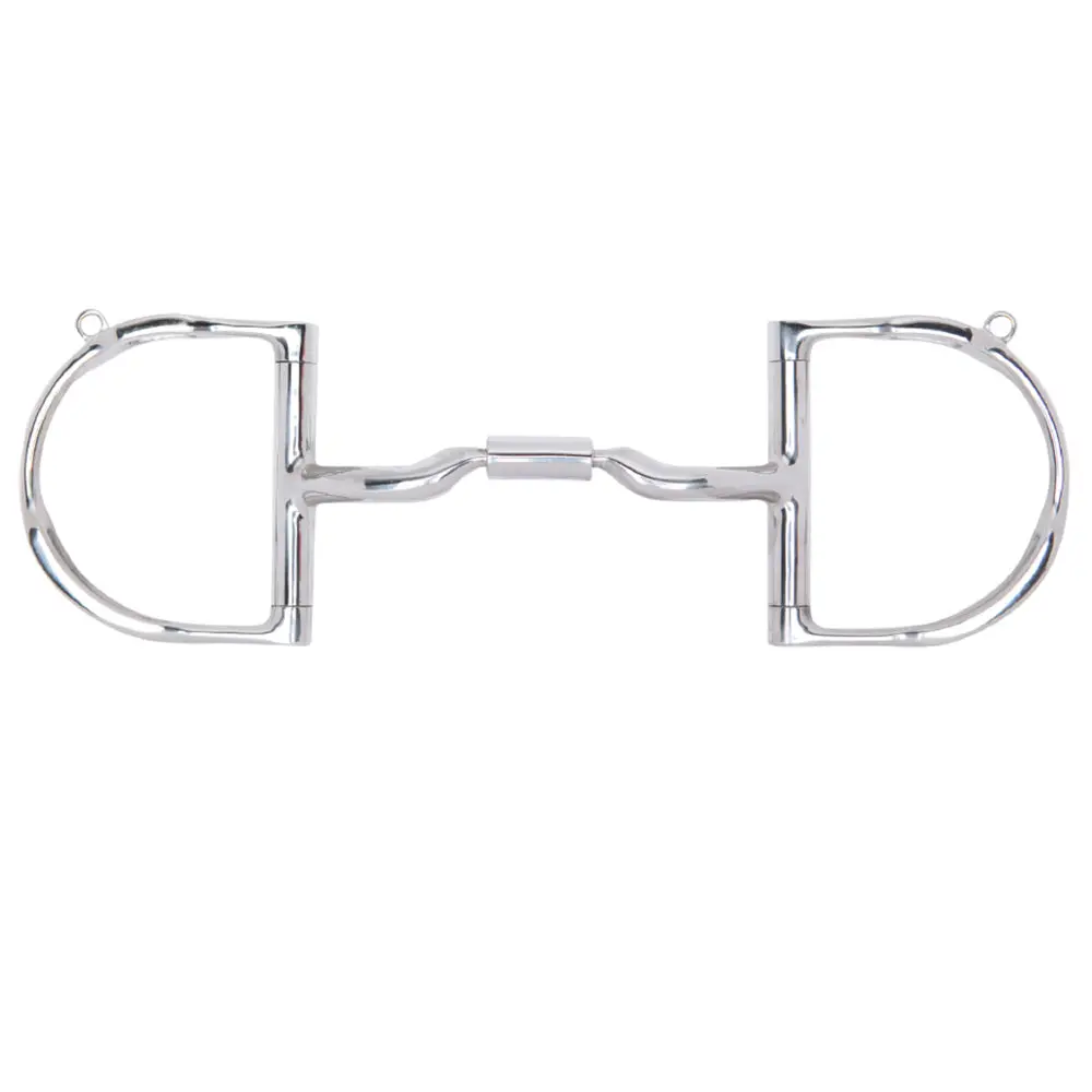 5 In Myler Horse Bit Dee W/ Hooks Low Port Comfort Snaffle 1
