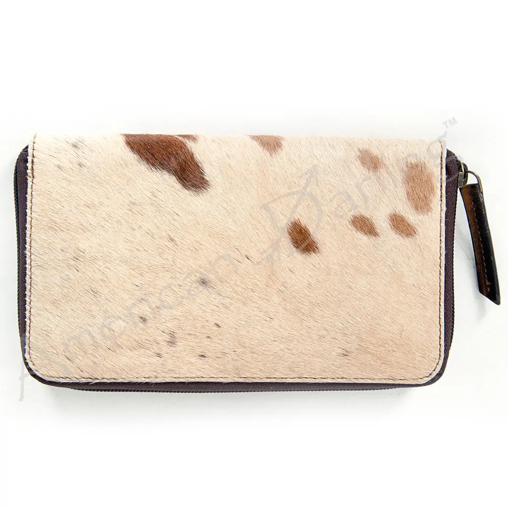 American Darling Women's Wallet Hair - On Genuine Leather Handbag And Ladies Purse 1
