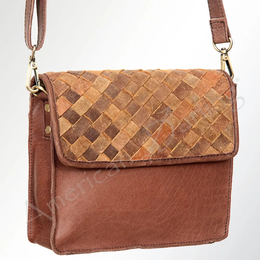 American Darling Women's Crossbody Bag Full Grain Genuine Leather Handbag And Ladies Purse 1