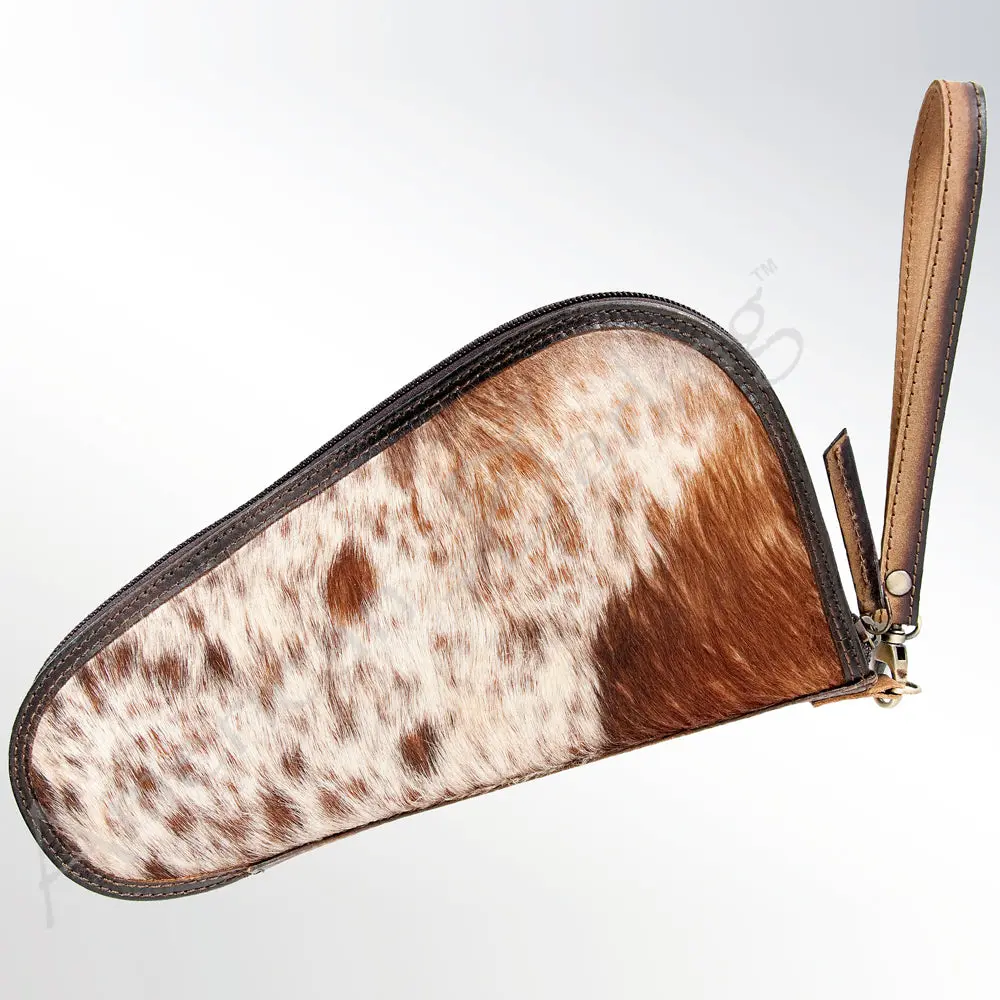 American Darling Gun Case Hair On Genuine Leather Western Cases | Women Shotgun For Handguns Travel 1