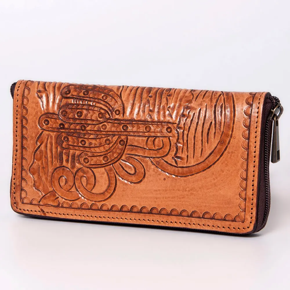 American Darling Wallet Hand Tooled Genuine Leather Women Bag Western Handbag Purse | Womens Handbags |Leather For Summer 1