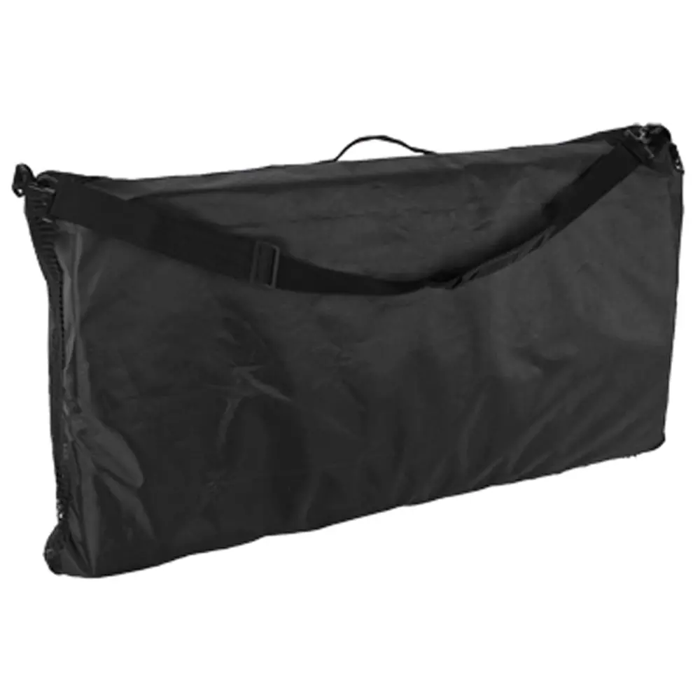 Hilason Saddle Pad Carry Bag Pvc Laminated Nylon Black 1