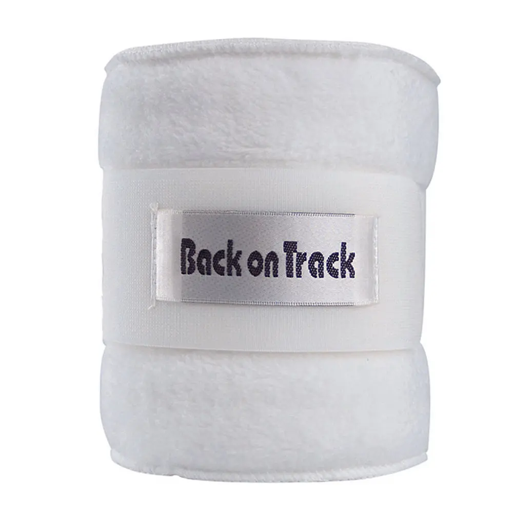 9 Ft Back On Track Therapeutic Horse Polo Wraps White 1