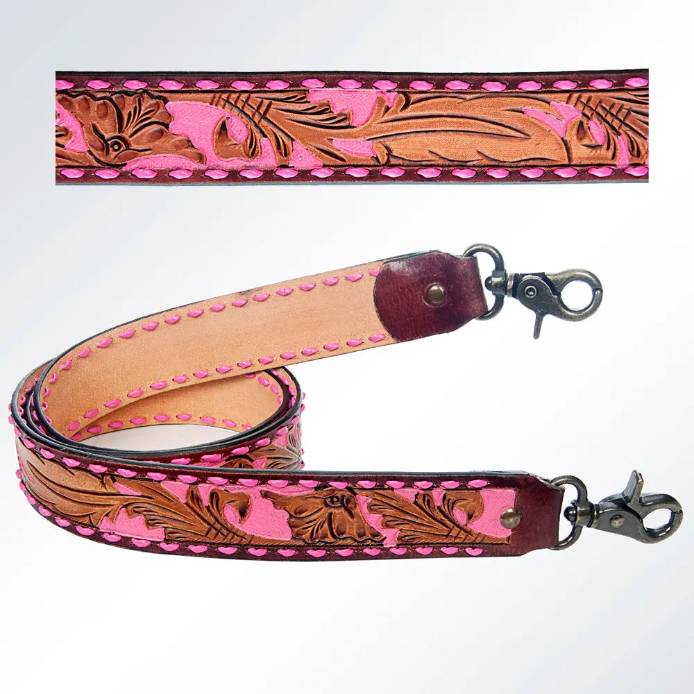 American Darling Hand Tooled Genuine Leather Crossbody Handle Strap For Bags Phone Keychain Wallet Purse Clutch Cellphone 1