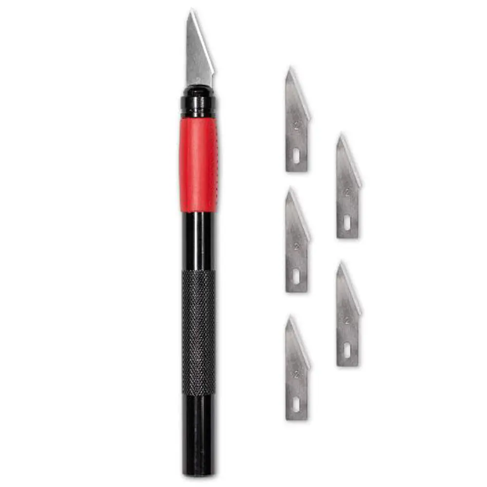 Angelus Detail Knife With 5 Spare No. 2 Blades 1