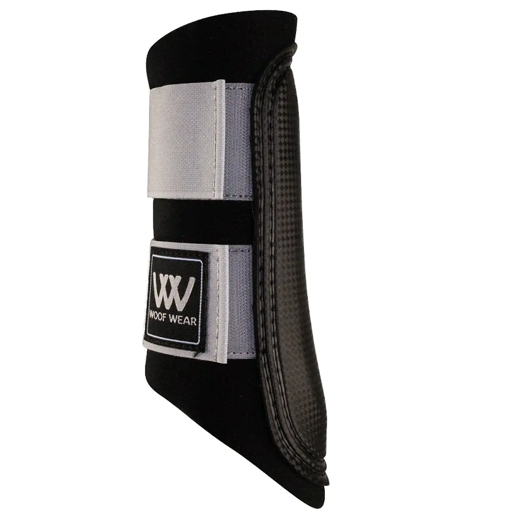 Woof Wear Horse Sport Brushing Boot Full Coverage Strike Pad Brushed Steel 1
