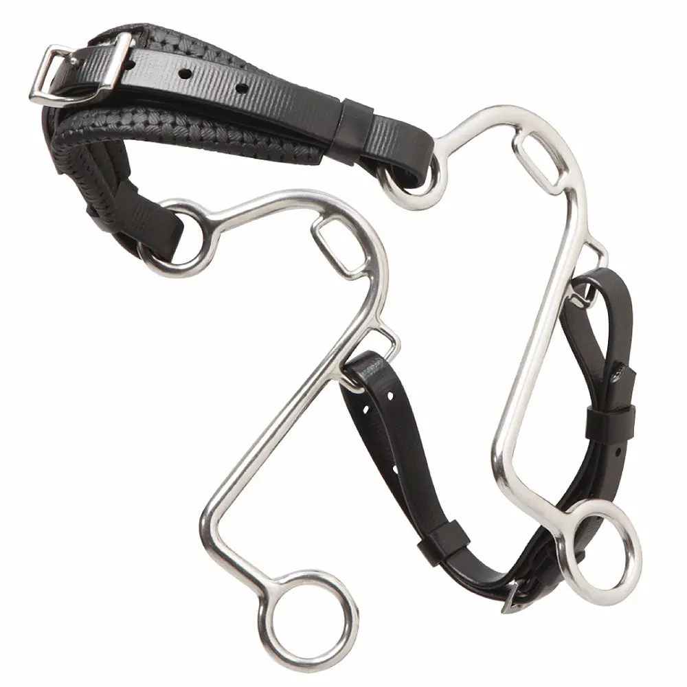 Zilco Horse S Hackamore Comfortable Customizable Fit 1
