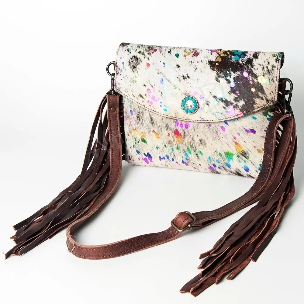 American Darling Cross Body Hair On-Genuine Leather Western Women Bag Handbag Purse | Crossbody For Cute 1