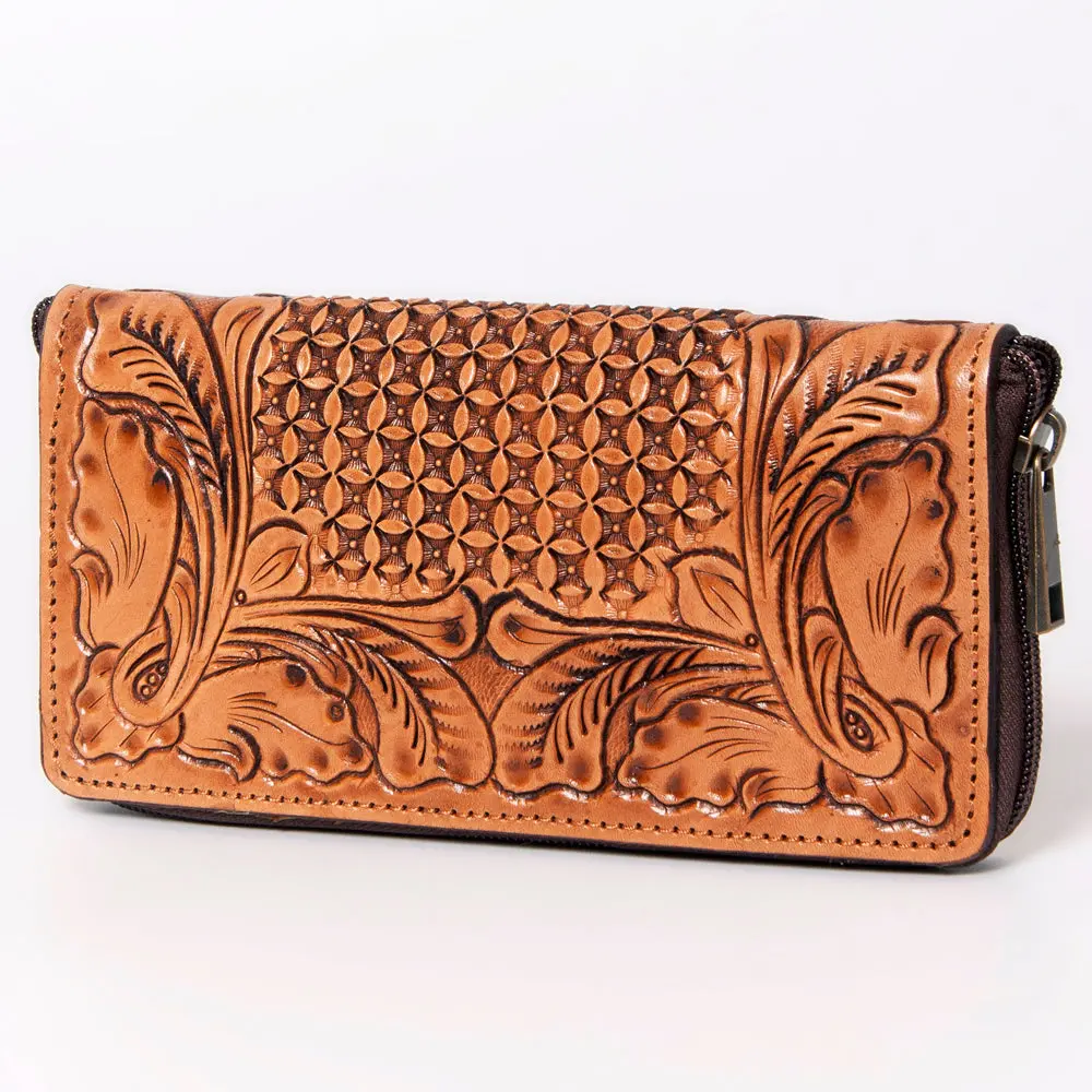 American Darling Wallet Hand Tooled Genuine Leather Women Bag Western Handbag Purse | Womens Handbags |Leather For Summer 1