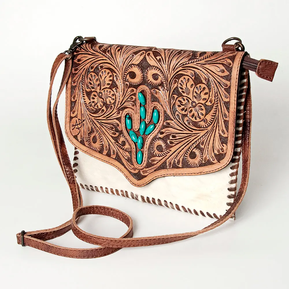 American Darling Small Cross Body Hair On Genuine Leather Western Women Bag | Black Handbag Purse Crossbody For Cute 1