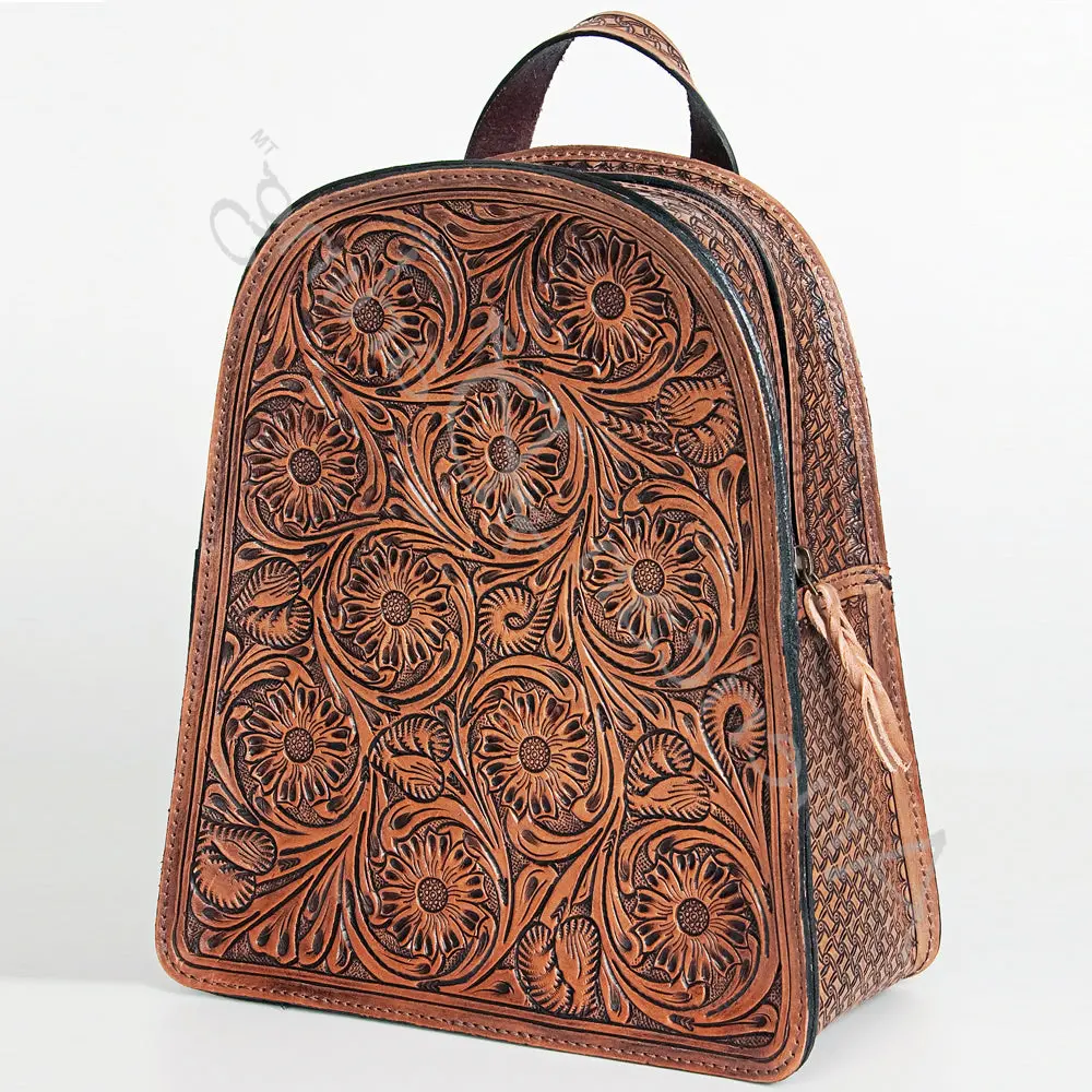 American Darling Backpack Hand Tooled Genuine Leather Western Women Bag | For Laptop School Purse Travel 1