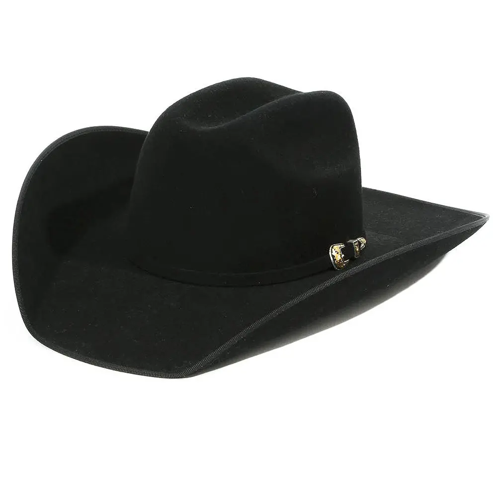 Lone Star Western Style American Cowboy Premium Maverick Kids Hat Black 1