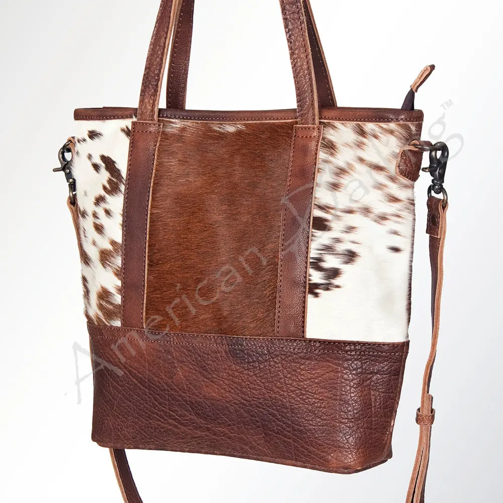 American Darling Tote Hair On Genuine Leather Western Women Bag Handbag Purse | Travel Bags College Casual 1