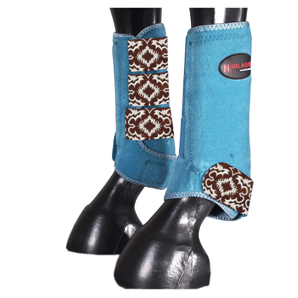 Hilason LMS Front Leg Performance Boots – Jumping-Themed Print - Image 9