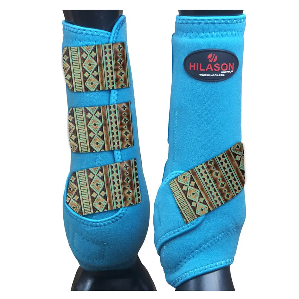 Hilason LMS Front Leg Performance Boots – Jumping-Themed Print - Image 10