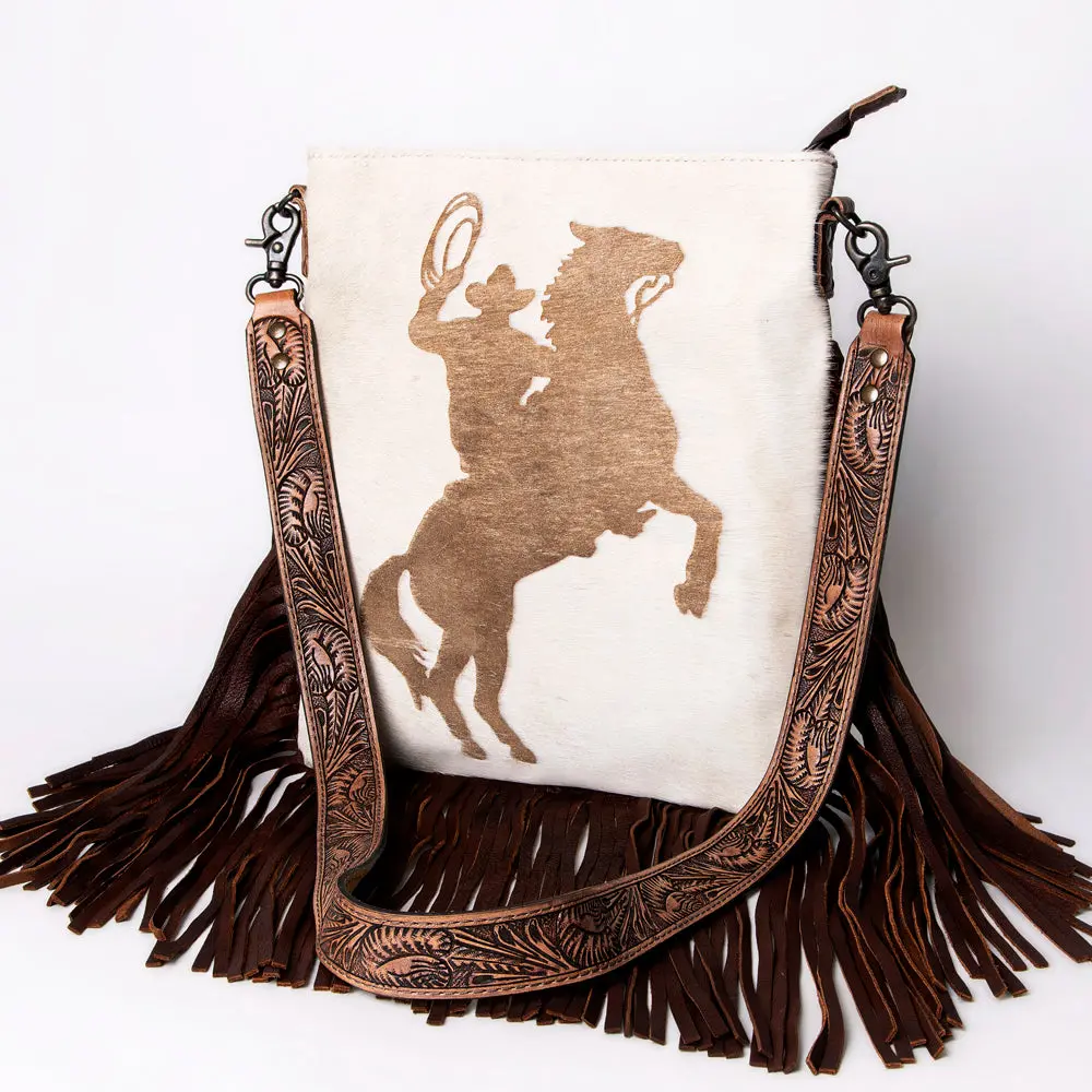 American Darling Cross Body Hair On Genuine Leather Western Women Bag Handbag Purse | Crossbody For Cute 1