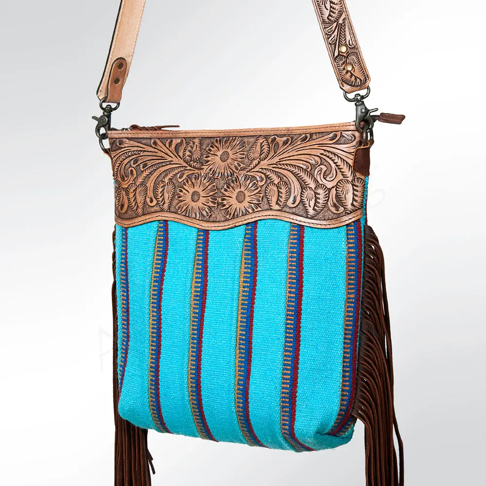 American Darling Cross Body Hand Tooled Saddle Blanket Genuine Leather Western Women Bag Handbag Purse | Crossbody For |Cute 1