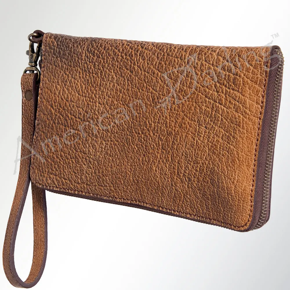 American Darling Wristlet Full Grain Genuine Leather Women Bag Western Handbag Purse | Travel Clutch 1