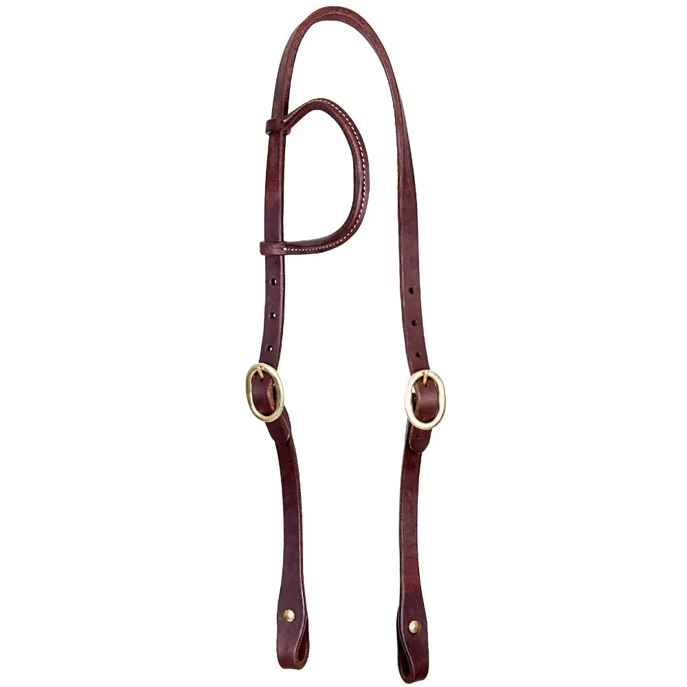 Hilason Western Horse One Ear Headstall Working Tack American Leather | For Horses Headstalls 1
