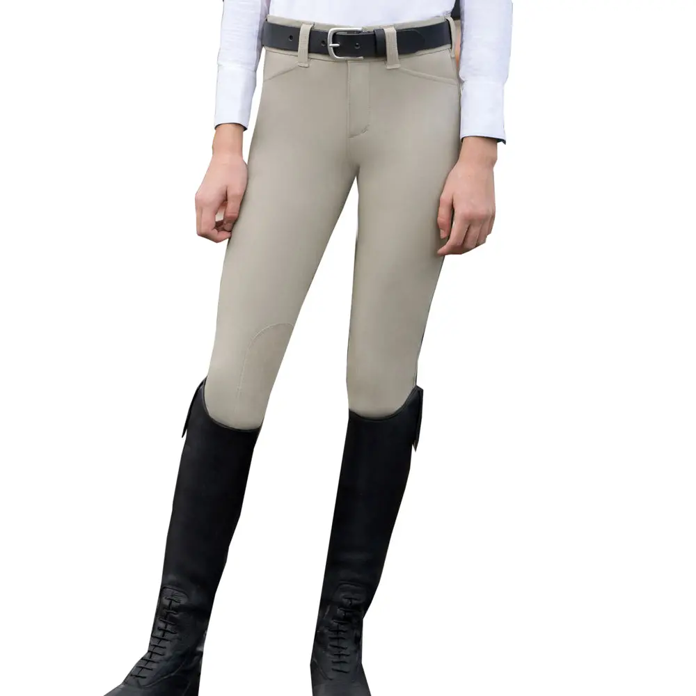Irideon Kids Hampshire Knee Patch Breech Classic Tan 1