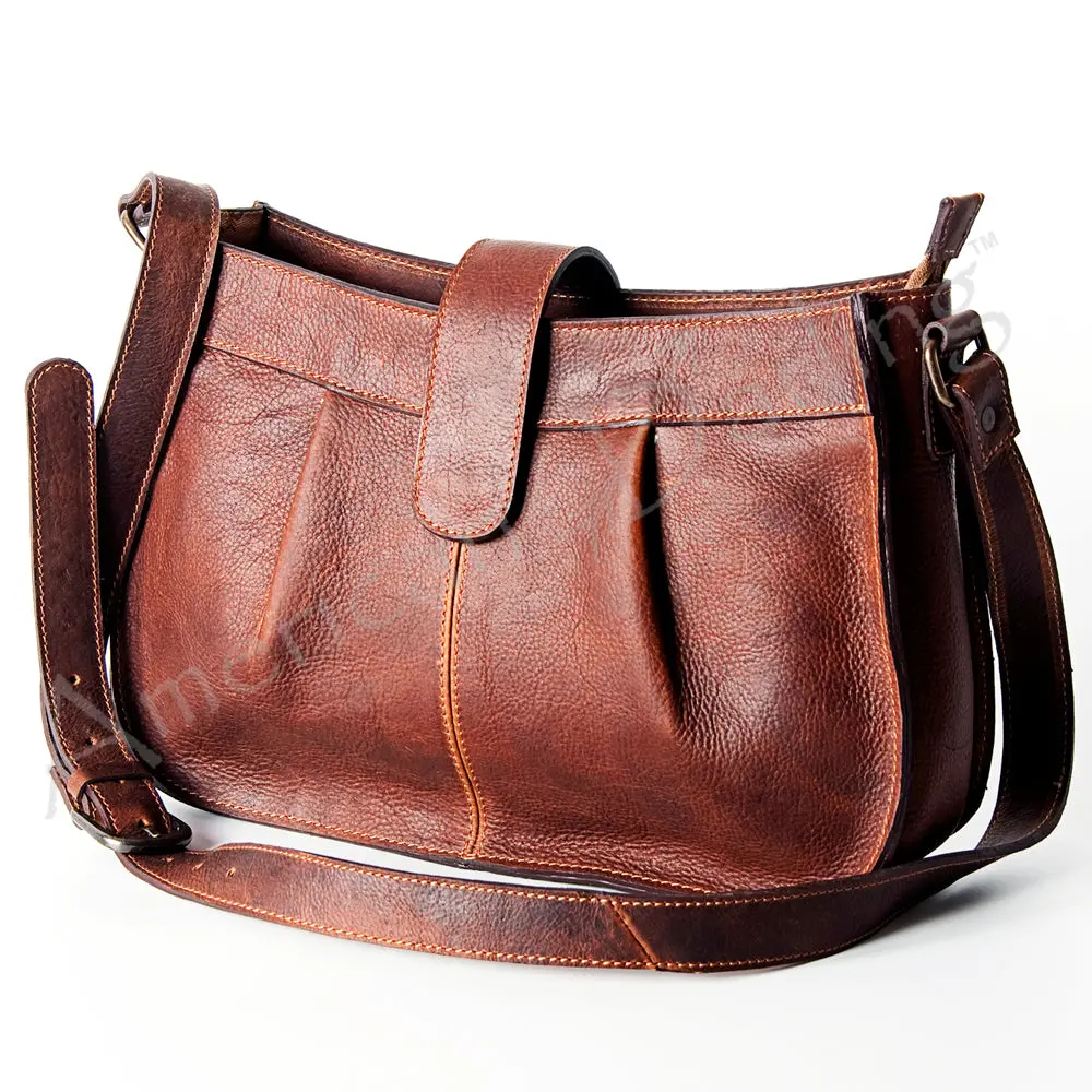 American Darling Crossbody Full Grain Genuine Leather Western Women Bag Handbag Purse | Travel Bags College Casual 1