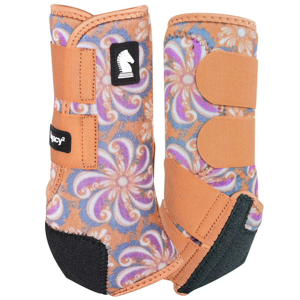 Classic Equine Western Horse Legacy System Pinwheel Hind Sport Boots Pair 1