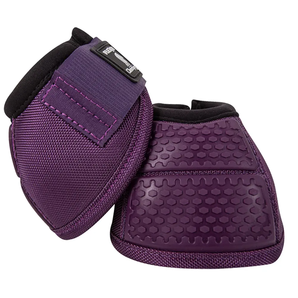 Classic Equine Flexion Horse No Turn Bell Boot Eggplant 1