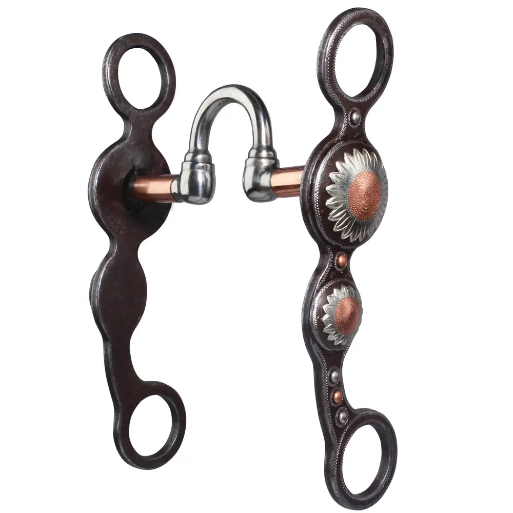 5 1/4 In Mouth Professionals Choice Horse Bit Correction Sunflower 1