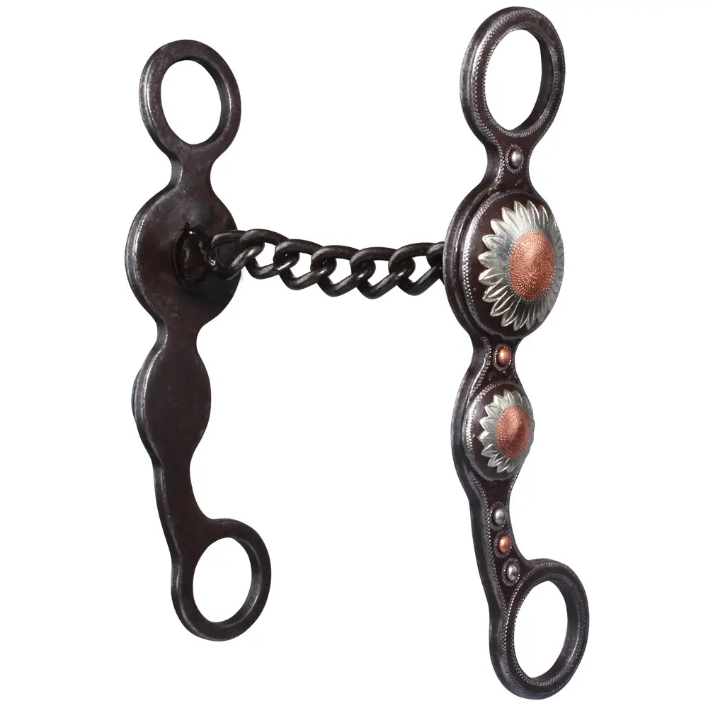 5 1/4 In Mouth Professionals Choice Horse Bit Chain Sunflower 1