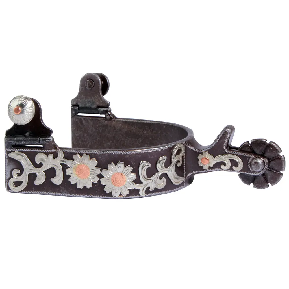 1 In Band Mouth Professionals Choice Horse Spur Small Flower 1
