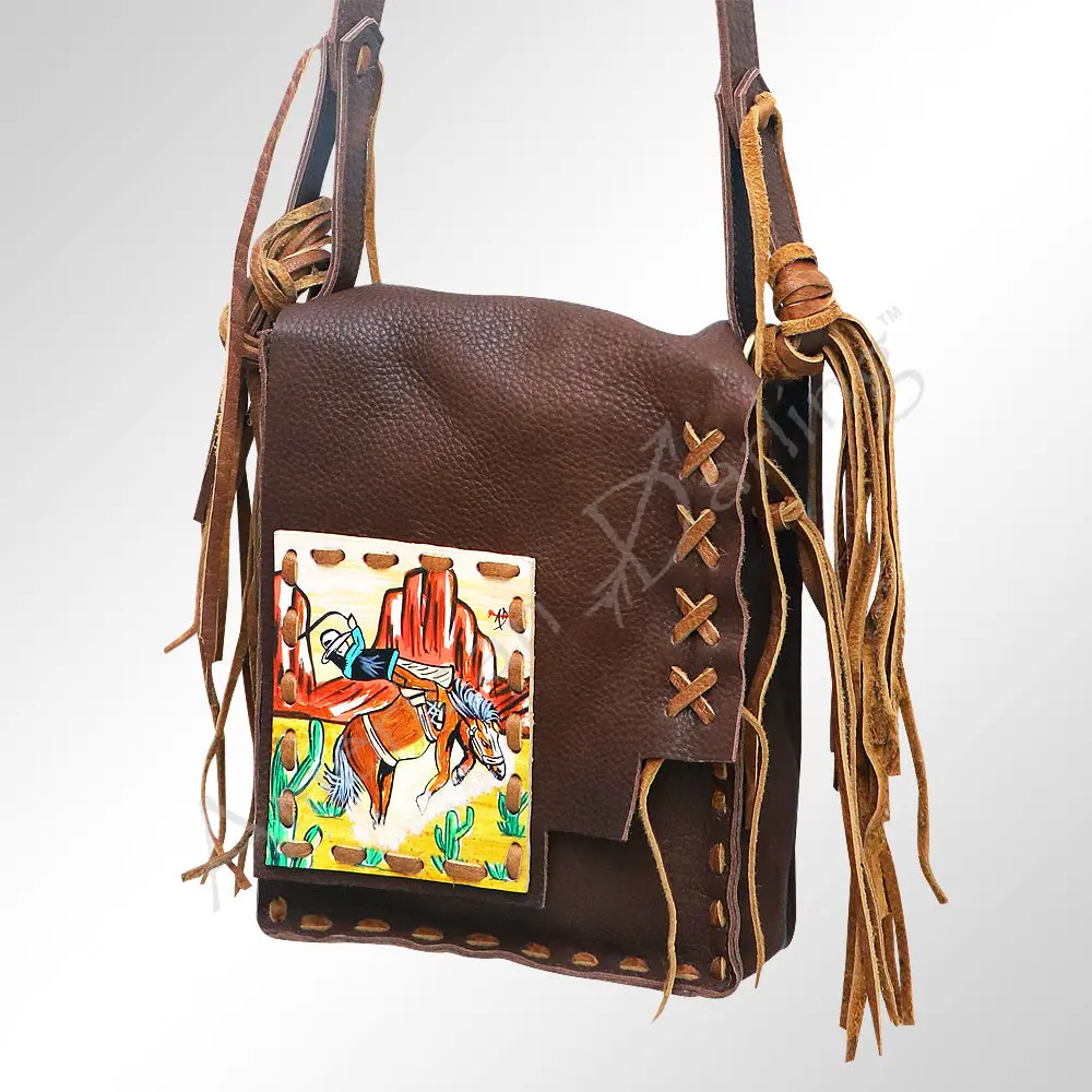 American Darling Cross Body Full Grain Genuine Leather Western Women Bag Handbag Purse | Crossbody For Cute 1