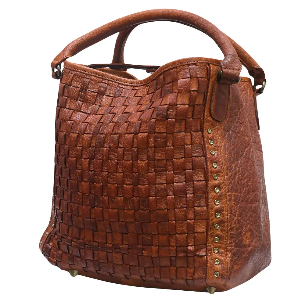 Never Mind Nmbgm124a Tote Vintage Handmade Genuine Cowhide Leather Women Bag Western Handbag Purse 1
