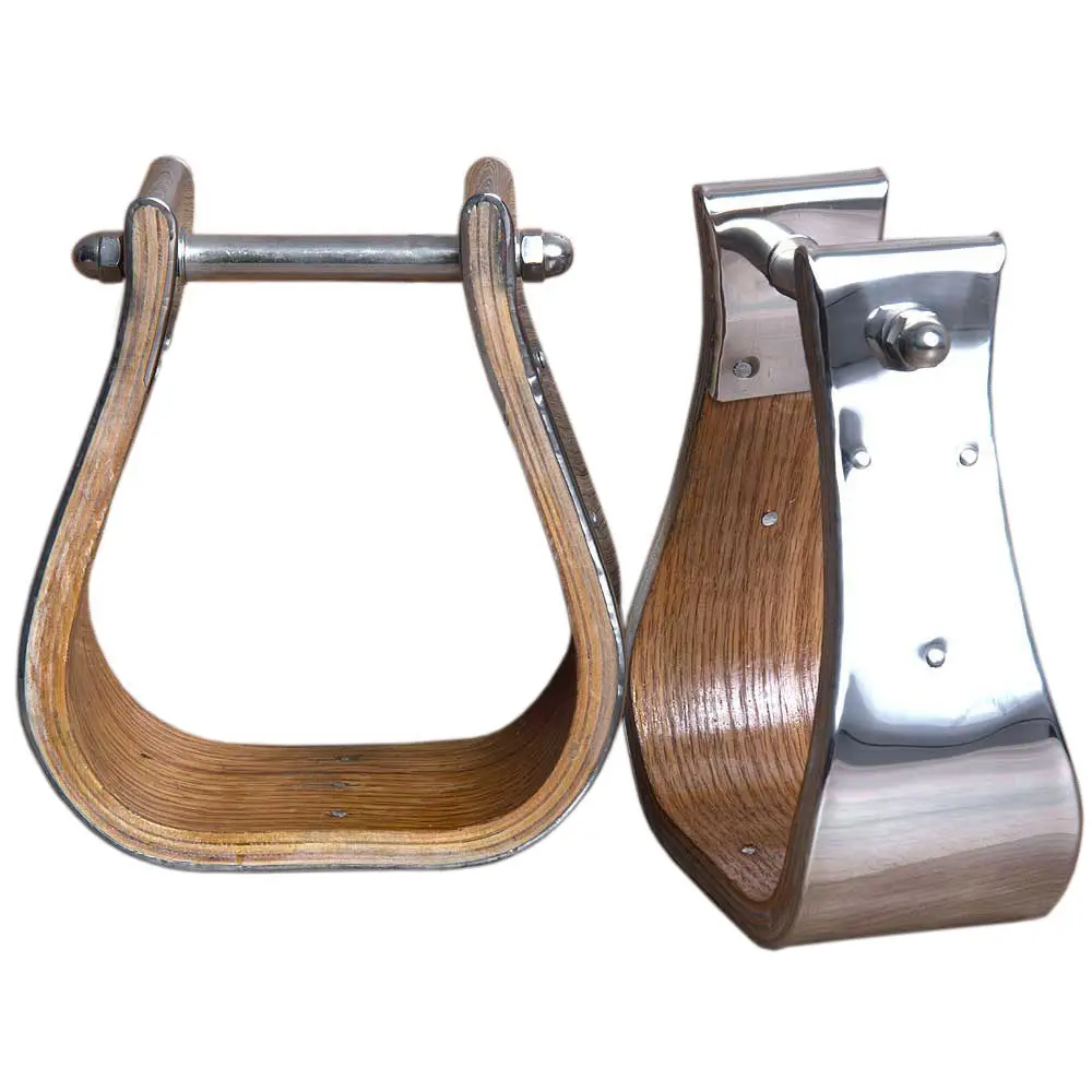 Western Stirrups|Nickel Bounded Stirrups|Wooden Stirrups 1