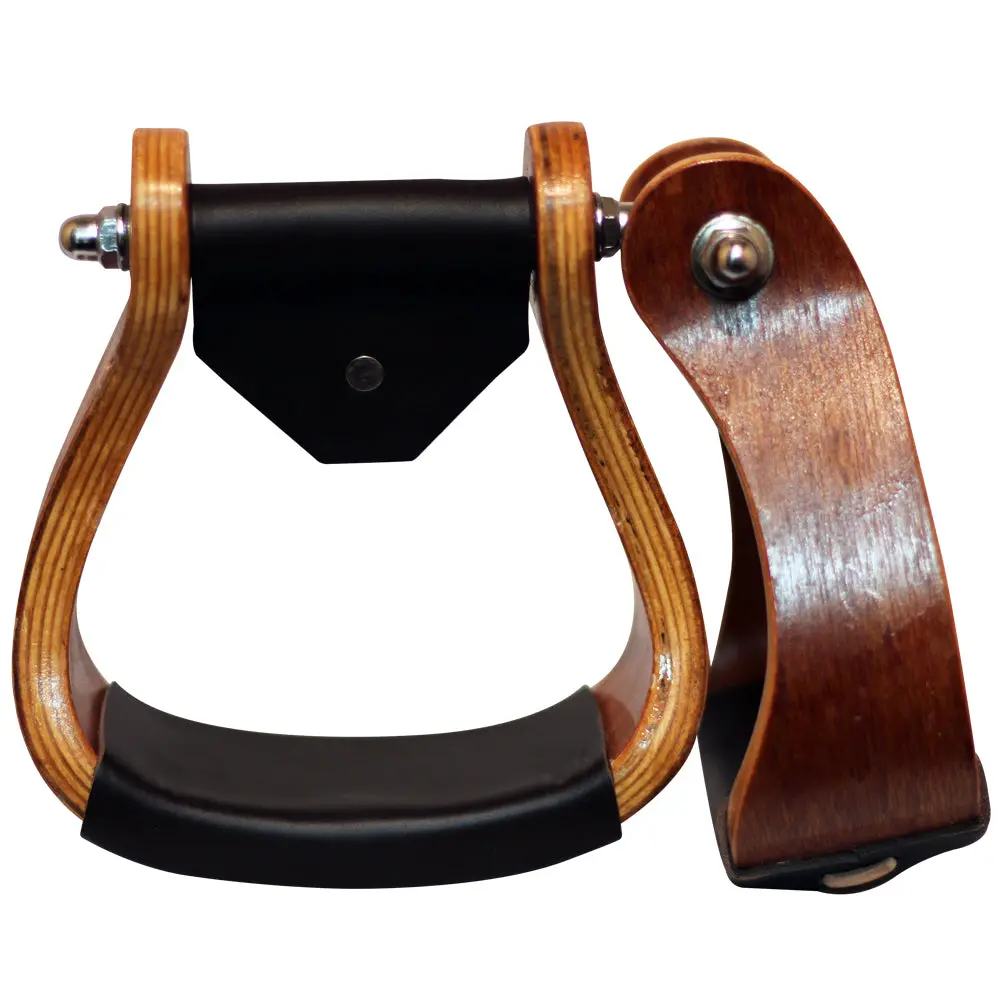 Curved Stirrups|Wooden Stirrups|Endurance Stirrups|Angled Stirrups|Padded Stirrups 1