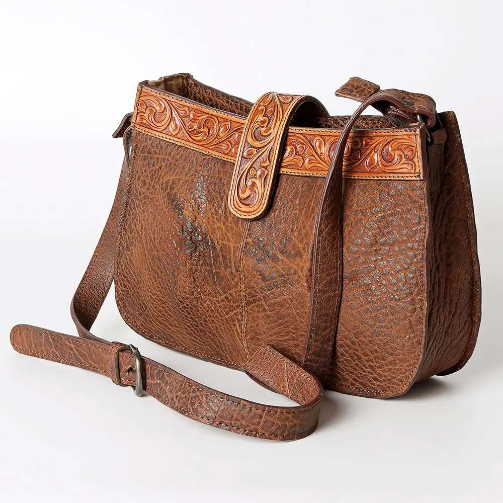 American Darling Cross Body Hand Tooled Genuine Leather Women Bag Western Handbag Purse 1