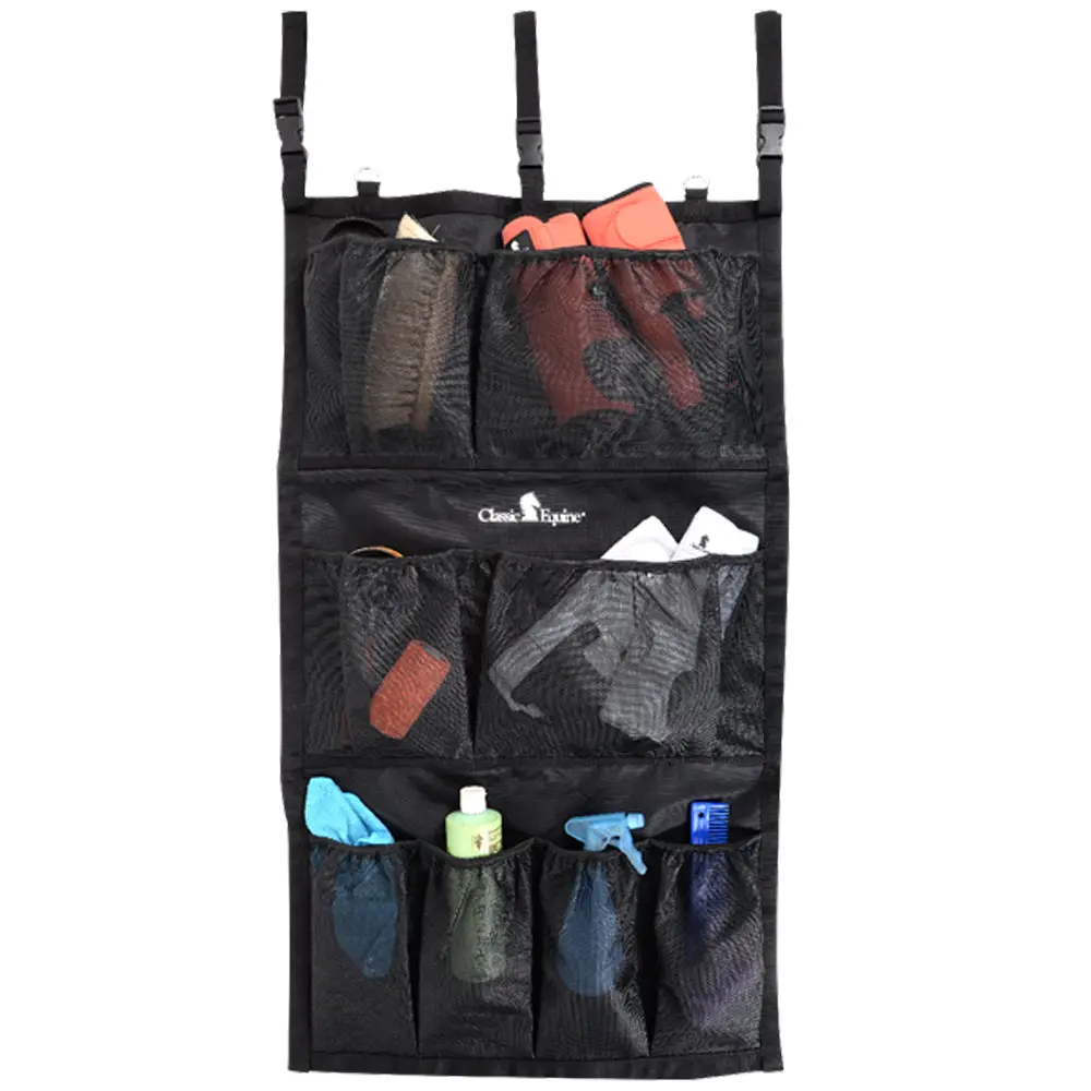 42 In X 24 Classic Equine Horse Boots Mesh Hanging Case Bag Black 1